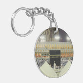 Uitzicht op het dak van Hadj Pelgrims aan de Ka'ab Sleutelhanger (Voorkant Links)