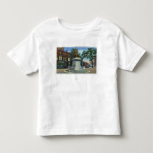Uitzicht op het Plein van de Longmeeuw Kinder Shirts