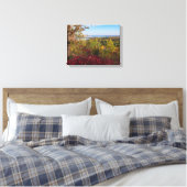 uitzicht op Lake Pepin vanuit Frontenac State Park Canvas Afdruk (Insitu (Slaapkamer))