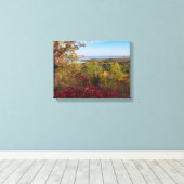 uitzicht op Lake Pepin vanuit Frontenac State Park Canvas Afdruk (Insitu (Houten vloer))