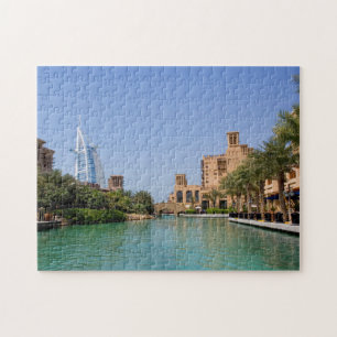Uitzicht op Madinat Jumeirah, Dubai Legpuzzel