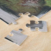 Uitzicht op Multnomah Falls Legpuzzel (Zijkant)