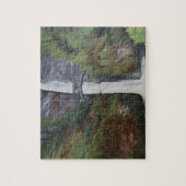 Uitzicht op Multnomah Falls Legpuzzel (Verticaal)