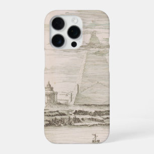 Uitzicht op piramides nabij de tombe van Egyptisch iPhone 16 Pro Hoesje