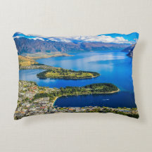 Uitzicht op Queenstown van Bob's Peak, Nieuw-Zeela