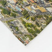 Uitzicht op Queenstown van Bob's Peak, Nieuw-Zeela Fleece Deken (Hoek)