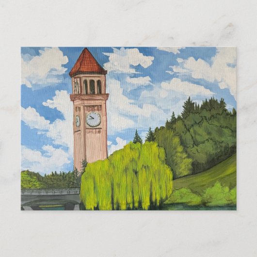 Uitzicht op River Front Park  Briefkaart (Voorkant)