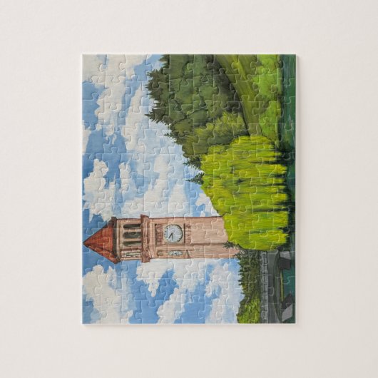 Uitzicht op River Front Park  Legpuzzel (Verticaal)