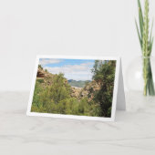 Uitzicht op Ruta del Agua Mountain, Chelva, Valenc Kaart (Voorkant)