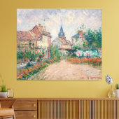 Uitzicht op Saint-Cyr-du-Vaudreuil, Eure Canvas Afdruk (Insitu (Woonkamer))