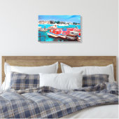 Uitzicht op The Broads Canvas Afdruk (Insitu (Slaapkamer))
