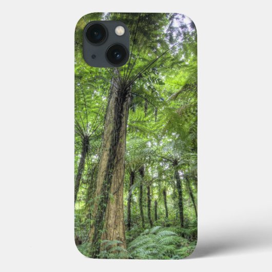 Uitzicht op vegetatie in de Bali Botanische Tuinen Case-Mate iPhone Case (Achterkant)