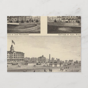 Uitzicht op Zee Grove, Kaapverdië kan punt Briefkaart