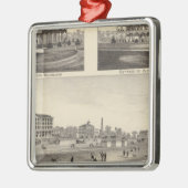 Uitzicht op Zee Grove, Kaapverdië kan punt Metalen Ornament (Links)