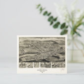 Uitzicht Orbisonia & Rock Hill, Pennsylvania (1906 Briefkaart (Staand voorkant)