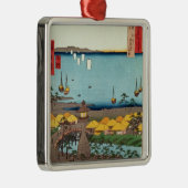 Uitzicht Osaka Metalen Ornament (Rechts)