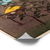 Uitzicht Osaka Poster (Hoek)