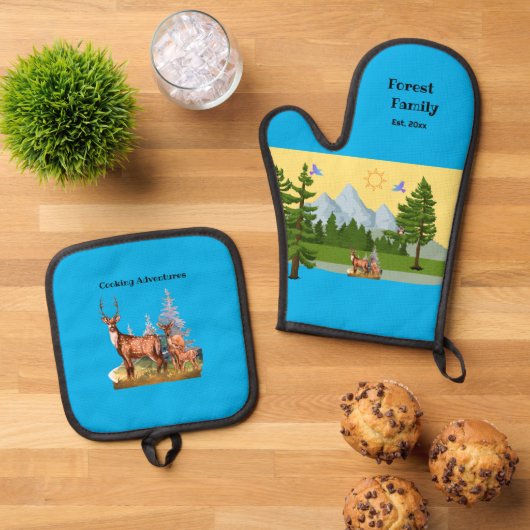 Uitzicht Ovenwant & Pannenlap Set (Top down)