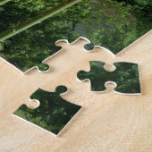 Uitzicht over Arnold Valley, Rockbridge County, VA Legpuzzel (Zijkant)
