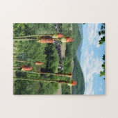Uitzicht over Arnold Valley, Rockbridge County, VA Legpuzzel (Horizontaal)