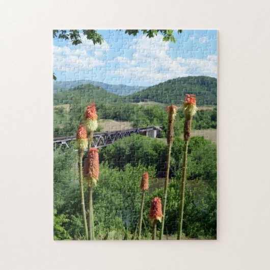 Uitzicht over Arnold Valley, Rockbridge County, VA Legpuzzel (Verticaal)