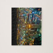 Uitzicht over Bangkok 's nachts van Baiyoke Tower  Legpuzzel (Verticaal)