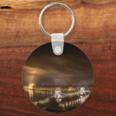 Uitzicht over Boedapest uit Buda Castle Sleutelhanger (Voorkant)