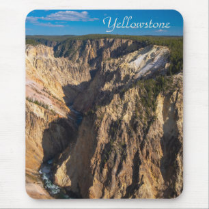 Uitzicht over de Grand Canyon van de Yellowstone Muismat