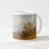 Uitzicht over de Hudson die over de Tappen Zee kij Grote Koffiekop (Voorkant rechts)