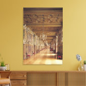 Uitzicht over de lengte van de Galerij van Francis Canvas Afdruk (Insitu (Woonkamer))