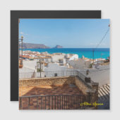 Uitzicht over de oude stad en baai, Altea, Costa B (Voorkant / Achterkant)