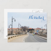 Uitzicht over de Oude stad Nesebur Briefkaart (Voorkant / Achterkant)