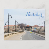 Uitzicht over de Oude stad Nesebur Briefkaart (Voorkant)