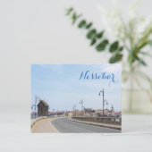Uitzicht over de Oude stad Nesebur Briefkaart (Staand voorkant)