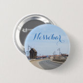 Uitzicht over de Oude stad Nesebur Ronde Button 5,7 Cm (Voorkant /achterkant)
