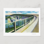 Uitzicht over de rivier de Connecticut Briefkaart (Voorkant)