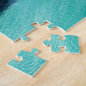 uitzicht over een gletsjermeer legpuzzel (Zijkant)