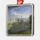 Uitzicht over Florence, c.1829 Metalen Ornament (Links)