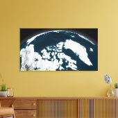 Uitzicht over Groenland en de Arctische Oceaan Canvas Afdruk (Insitu (Woonkamer))