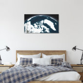 Uitzicht over Groenland en de Arctische Oceaan Canvas Afdruk (Insitu (Slaapkamer))