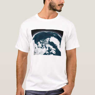 Uitzicht over Groenland en de Noordelijke IJszee T-shirt