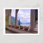 Uitzicht over het Comomeer, Italië Briefkaart (Voorkant)