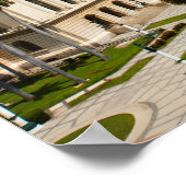 Uitzicht over het gebouw Capitol in Havana, Cuba Poster (Hoek)