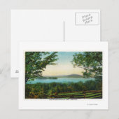Uitzicht over het Rangeley Lake Briefkaart (Voorkant / Achterkant)