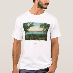 Uitzicht over het Rangeley Lake T-shirt