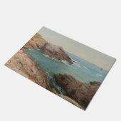 Uitzicht over het Zee (kustlandschap) (zeeën) Deurmat (Schuin)