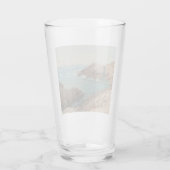 Uitzicht over het Zee (kustlandschap) (zeeën) Glas (Achterkant)