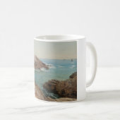 Uitzicht over het Zee (kustlandschap) (zeeën) Koffiemok (Voorkant rechts)