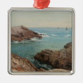 Uitzicht over het Zee (kustlandschap) (zeeën) Metalen Ornament