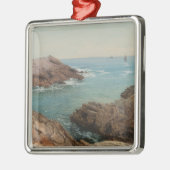 Uitzicht over het Zee (kustlandschap) (zeeën) Metalen Ornament (Links)